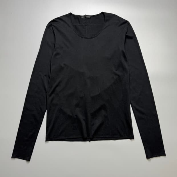 The Viridi-Anne Lined cross back 롱슬리브