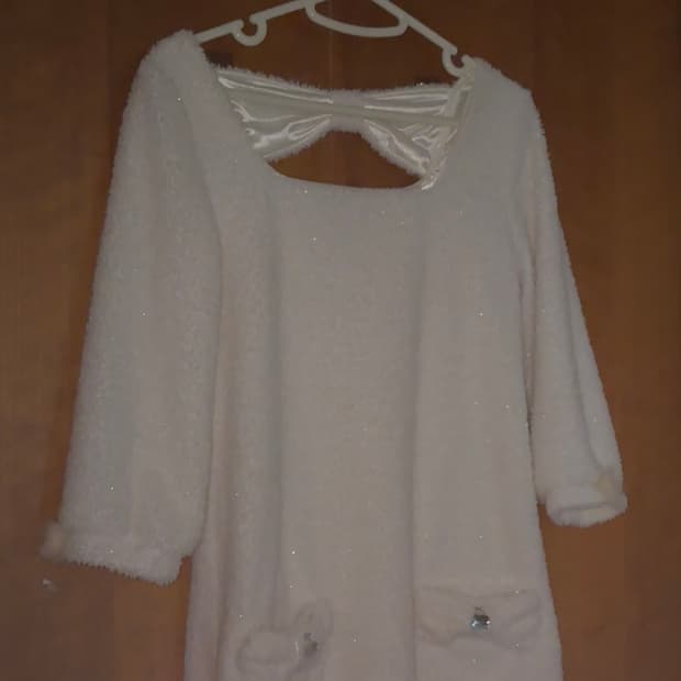 오늘만))세실맥비 은사 백리본 폼폼 원피스) 리즈리사 엑시즈팜 라떼갸루