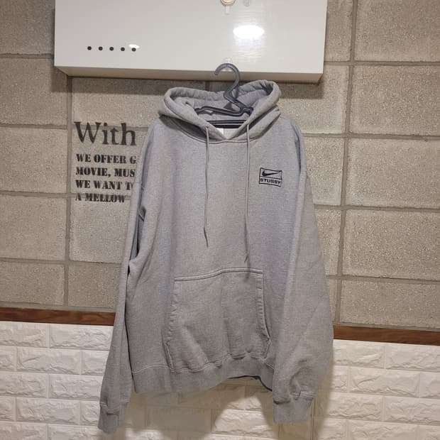 나이키 X 스투시 풀오버 후드티 L