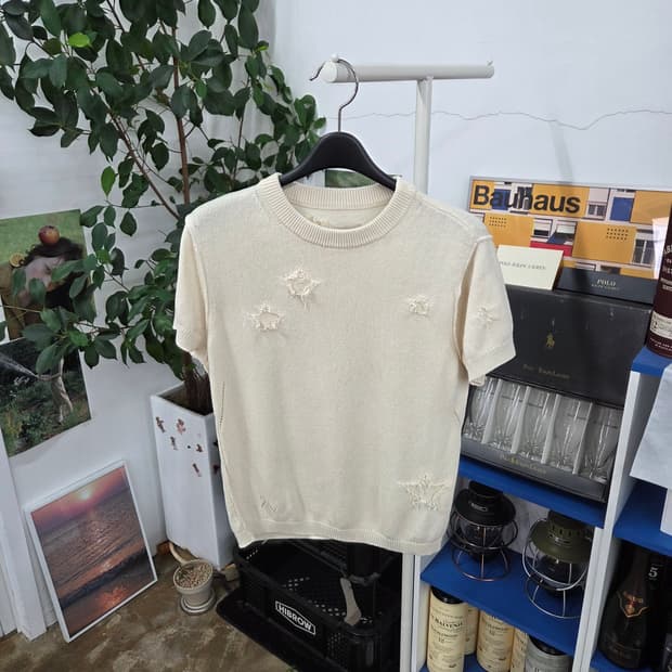 쟈딕앤볼테르 불리 스타 반팔 스웨터 S