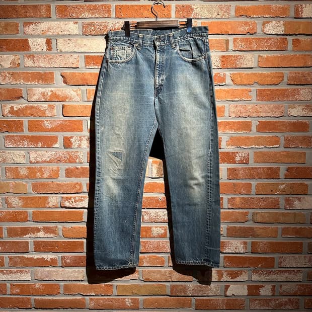 70s USA 빈티지 리바이스 505 66전기 데님 팬츠