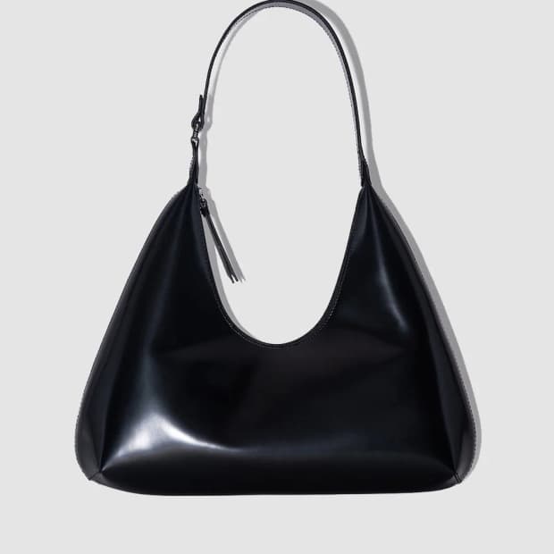  BY FAR 바이파 AMBER  Leather Shoulder Bag