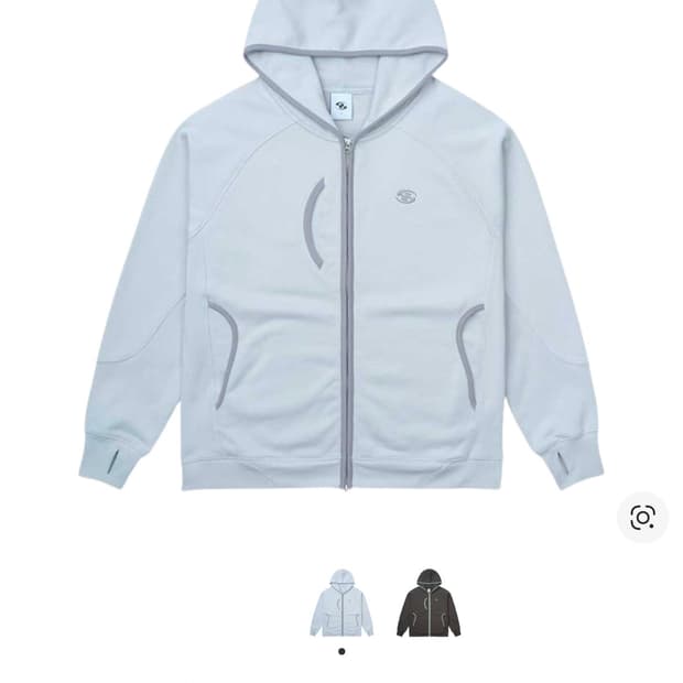 구함) 산산기어 24ss 후드집업 그레이 구해요