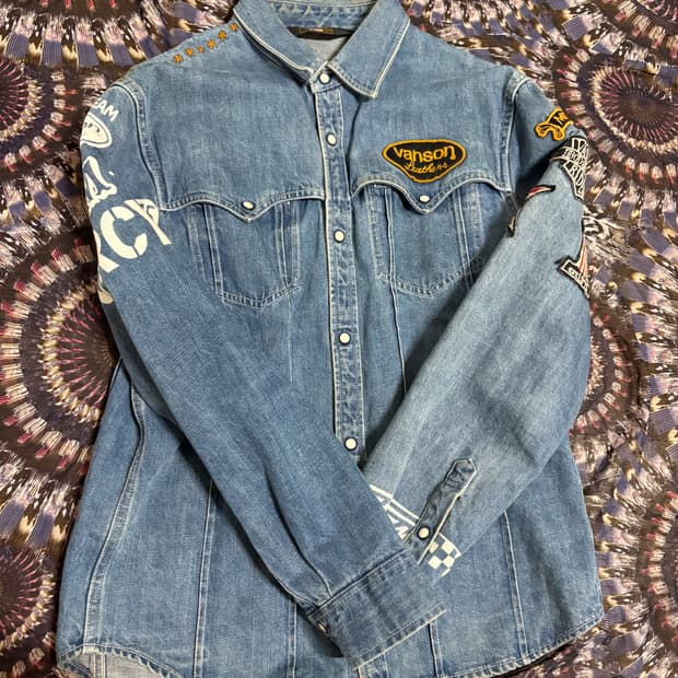 Vanson Leathers Denim Jacket