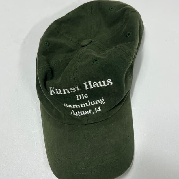 두마로 쿤스트 하우스 코튼 볼캡 / 그린