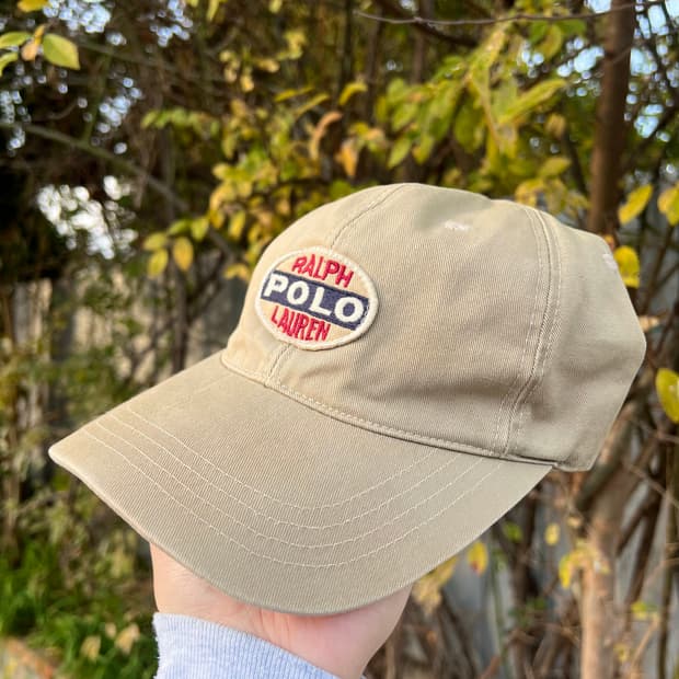 [POLO vintage] 90s polo sport spell cap