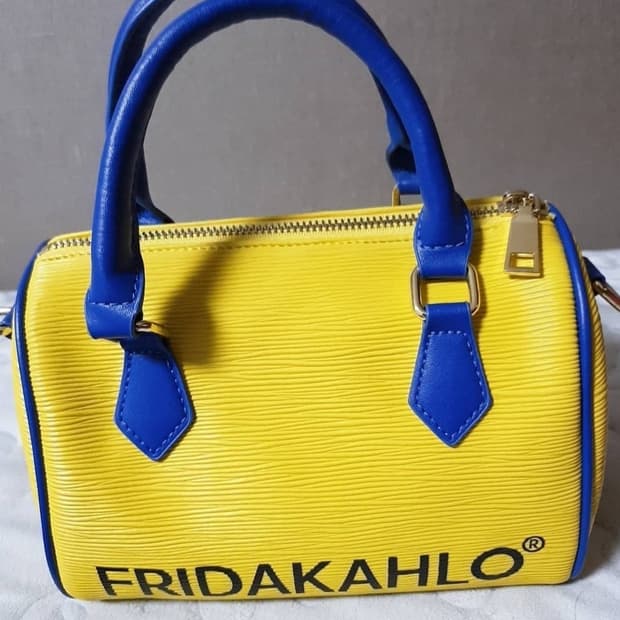 FRIDA KAHLO Yellow Bag