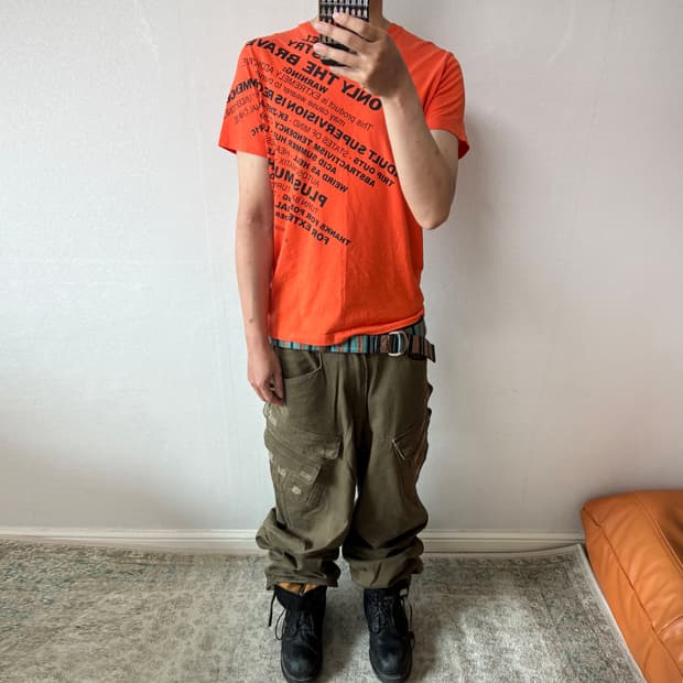 DIESEL Text Print T-Shirt