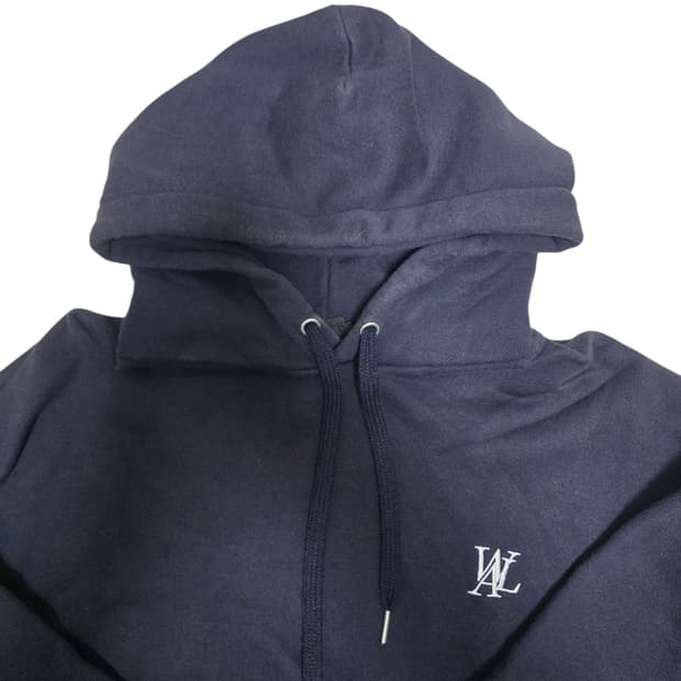 우알롱 후드티 네이비 
