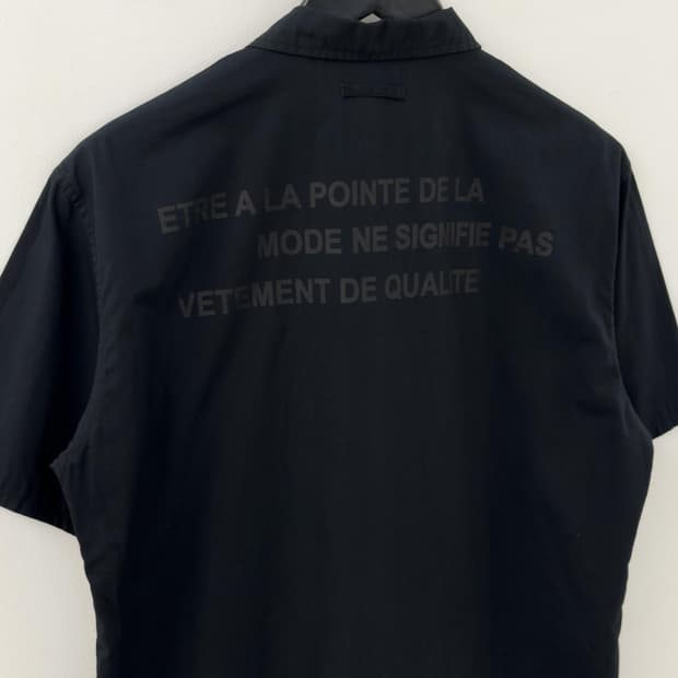 COMME CA ISM 집업 셔츠