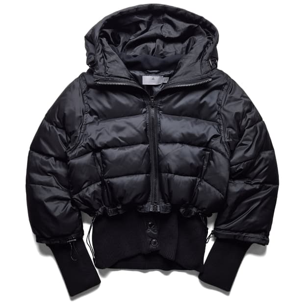 [90] 아디다스 스텔라맥카트리 크롭 니트 패딩