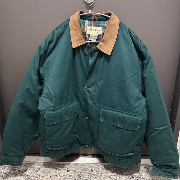 빈티지 에디바우어 점퍼 메이드 인 코리아 L