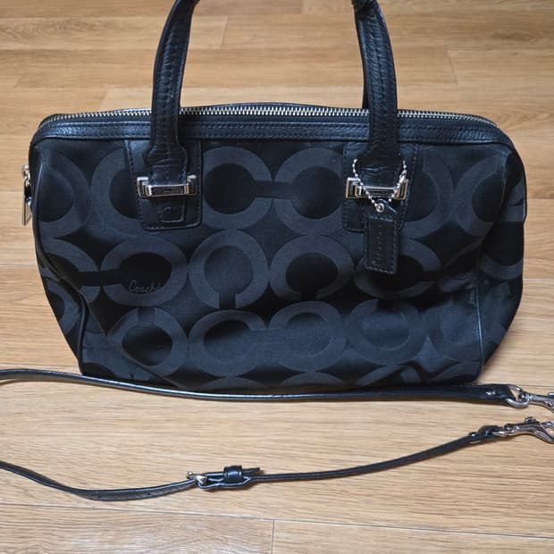 코치 블랙 토트,크로스백