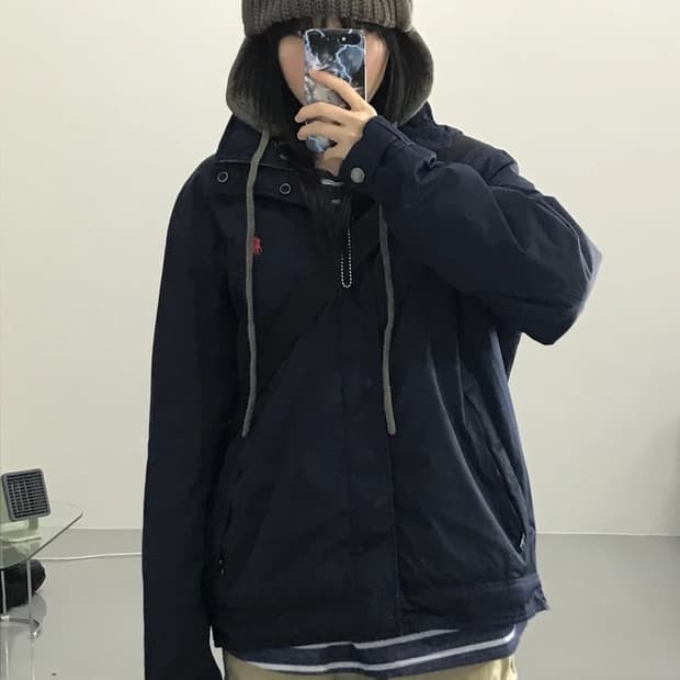 Polo by Ralph Lauren Navy Harrington Jac