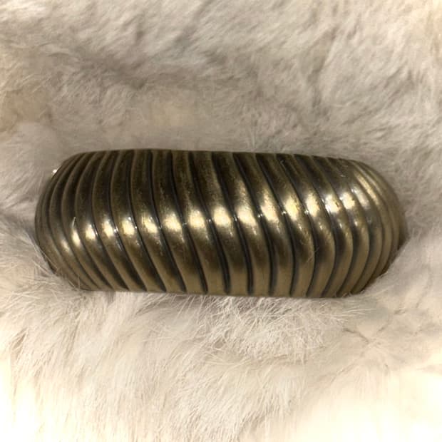 일본 헤이세이 갸루 펑크 금속 자석형 뱅글 팔찌