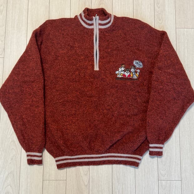 murphy brothers fit out 울100%니트 아노락