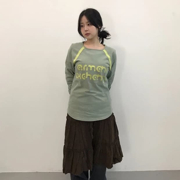 Armani Exchange Logo Long Sleeve