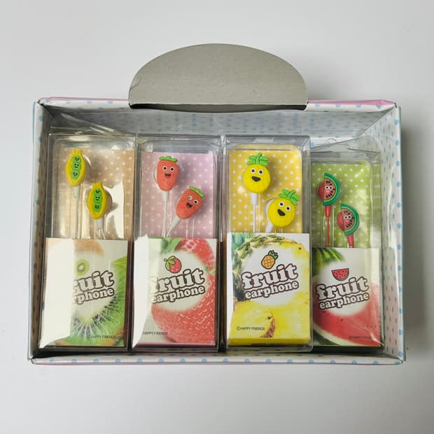 캐릭터 유선이어폰 줄이어폰