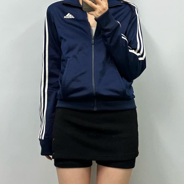 아디다스 네이비 트랙 져지