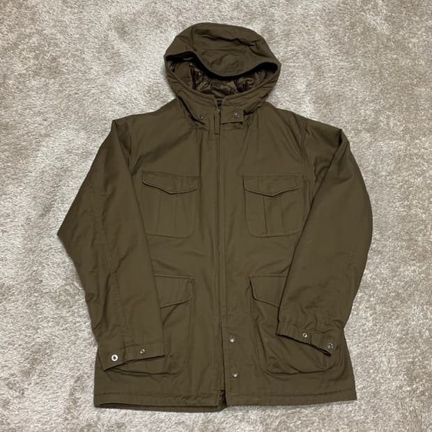 유니클로 X 엔지니어드가먼츠 유틸리티 자켓 브라운