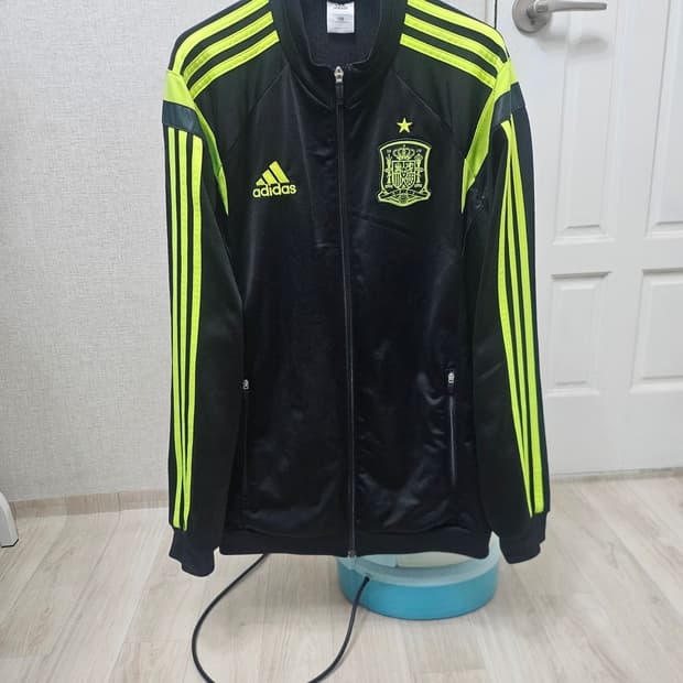 (105)XL ☆초대장급☆ 아디다스 스페인 [블랙형광] 트랙탑져지