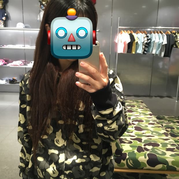 베이프 뉴욕 메디슨 에비뉴 후드집업 m 새상품