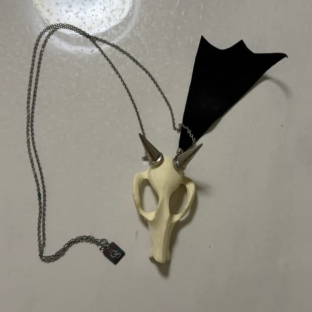 본 스파이크 오브제 네크리스 목걸이 