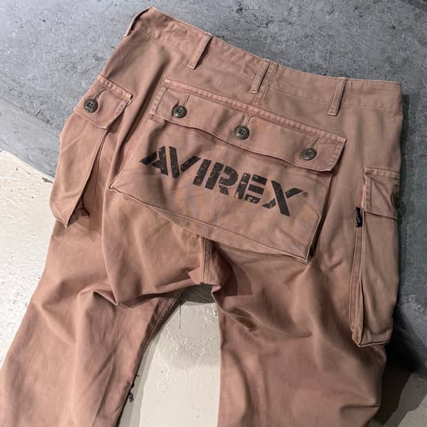 Avirex 아비렉스 카고 몽키팬츠