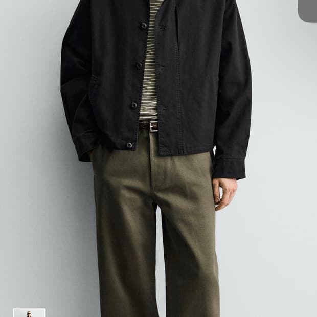 자라 박시핏 코튼 자켓 M사이즈 구매희망