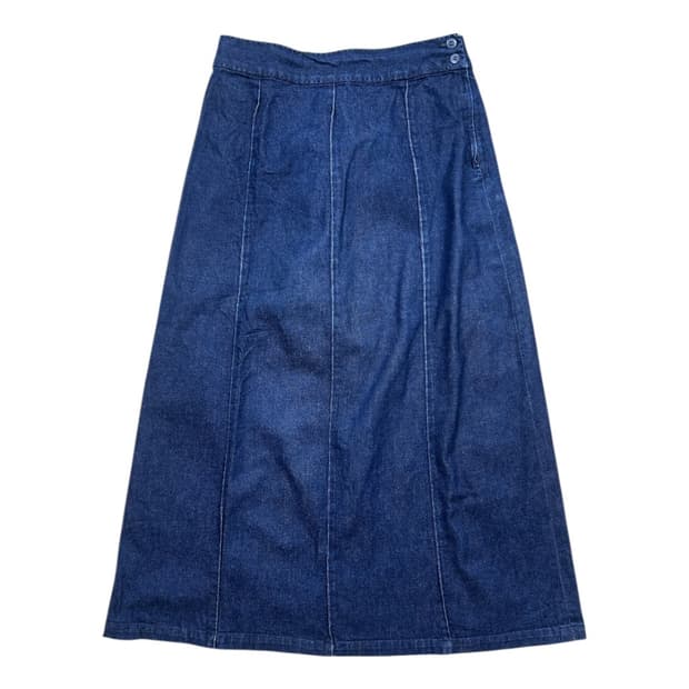 W-S) 맥그리거 데님 미디 스커트 BS-004