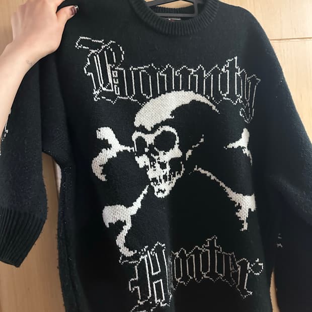 슈프림 바운티 헌터 니트 블랙 s