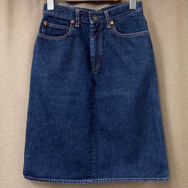 00s 캐피탈 데님 스커트