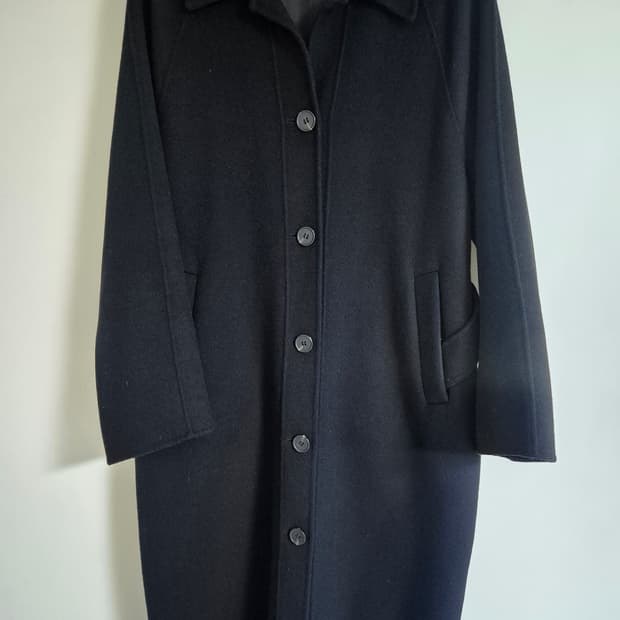 무신사 스탠다드 우먼 캐시미어 발마칸 로브 코트