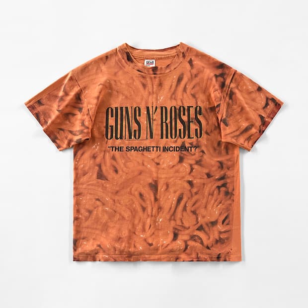(Rare) 1993 건즈앤로지스 guns n roses 스파게티 티셔츠