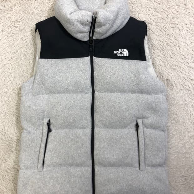 노스페이스 700 니트 패딩 조끼/#2533