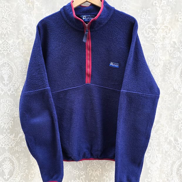 펜필드 마이크로 플리스 아노락 하프집업 