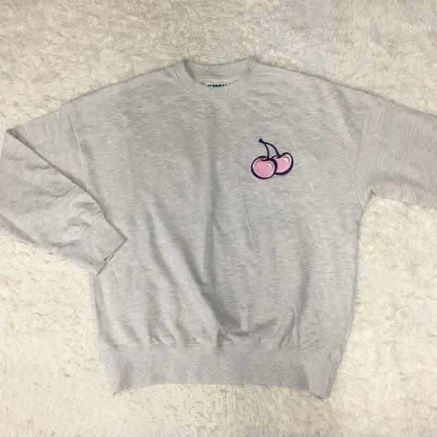 키르시 여성 빅로고 맨투맨 DD29