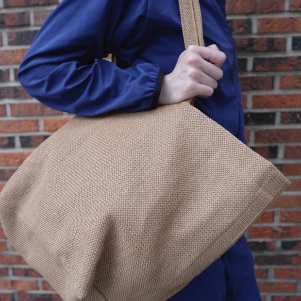 브로큰엄브렐라 basket bag 라피아백
