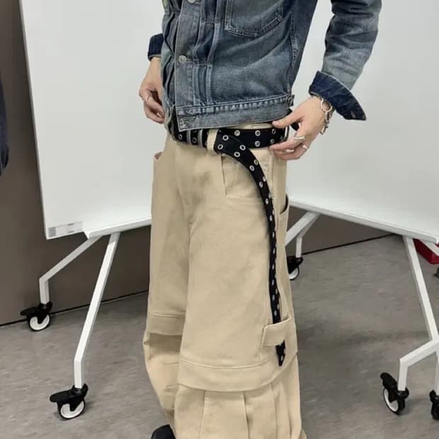 (2) 카미엔 타이탄 베기팬츠 베이지