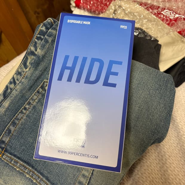 99%is HIDE 마스크