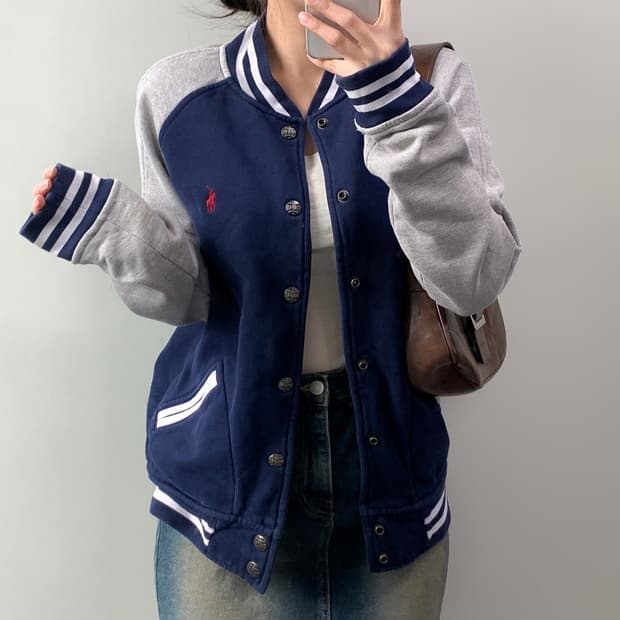 폴로 코튼 자켓