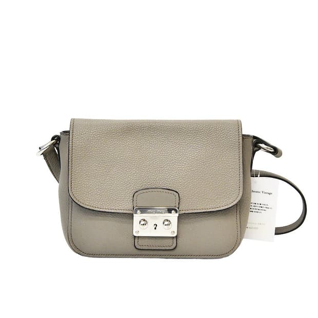 미우미우 마드라스 크로스백(정품)