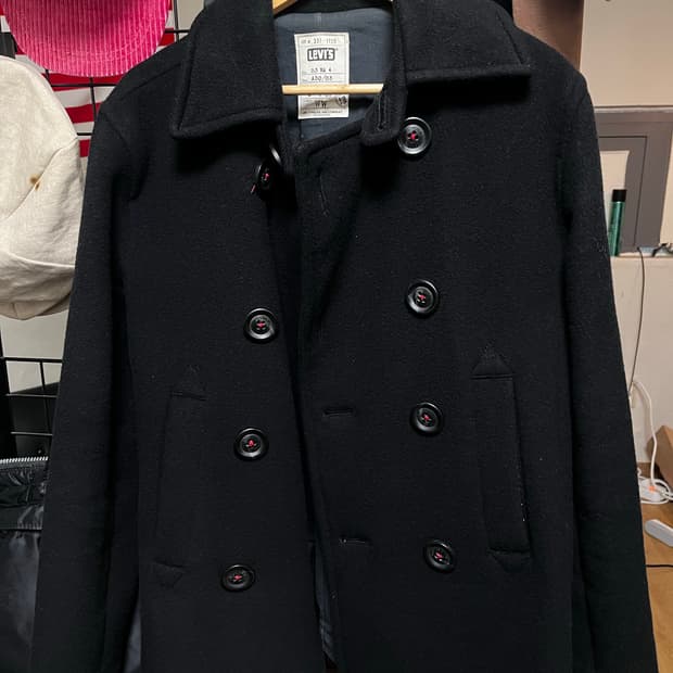 리바이스 램스울 더블 피코트