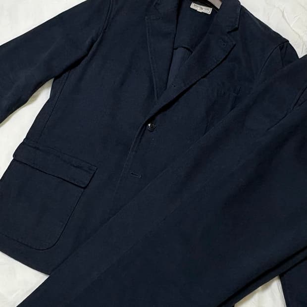 부기홀리데이 몰스킨 셋업 네이비[자켓L, 팬츠M]