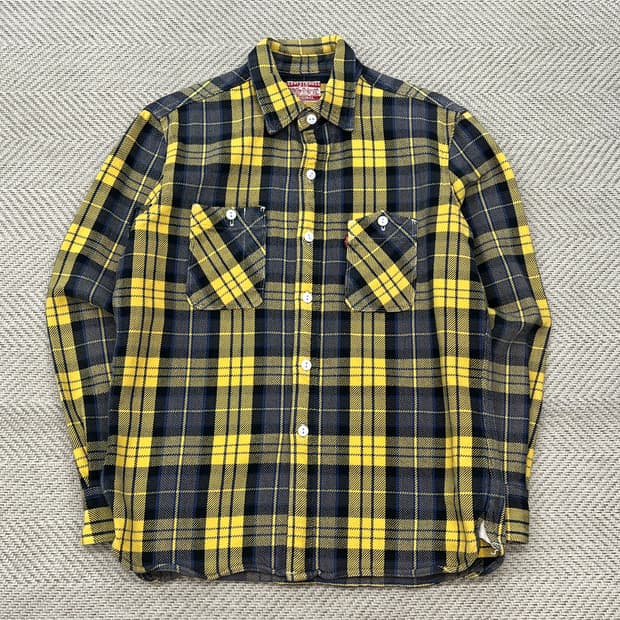 리바이스 체크 헤비 셔츠  r2931