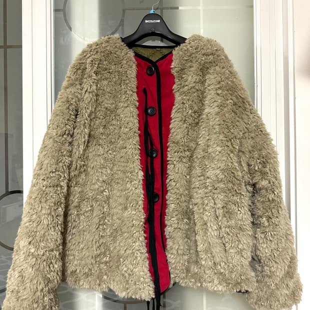 파르티멘토 리버시블 퀼팅 자켓 카키 (단종/정가13만원대)