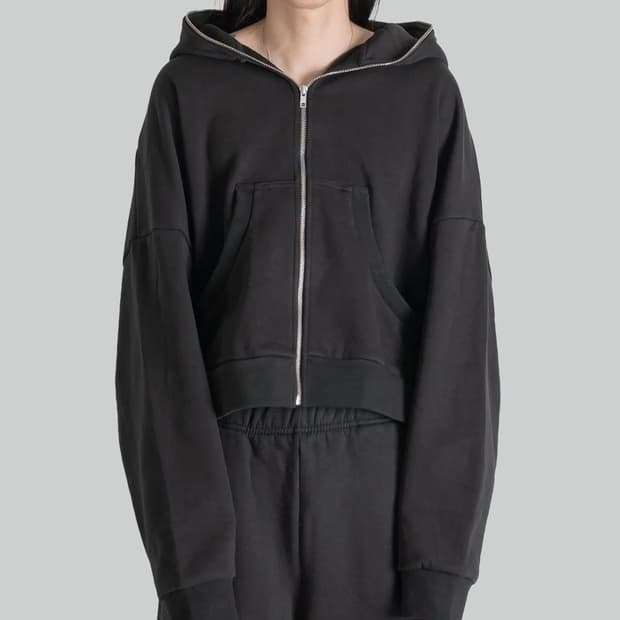 entire studios ETERNAL ZIP soot 이터널 후드집업