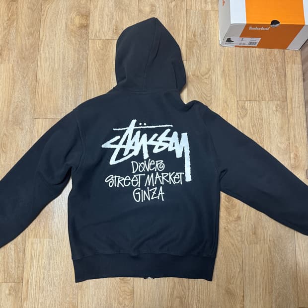 스투시 도버스트리트 마켓 긴자 후드집업S
