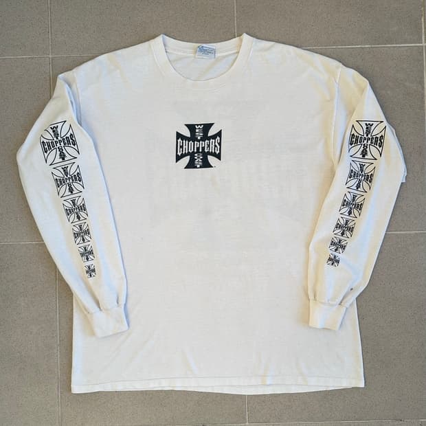00s 빈티지 웨스트 코스트 차퍼스 롱슬리브 XL