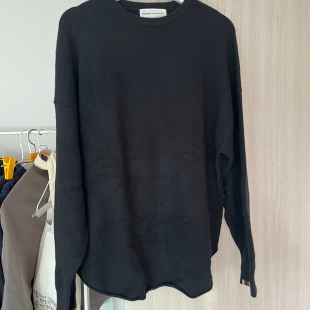 extreme cashmere 블랙니트/더로우 